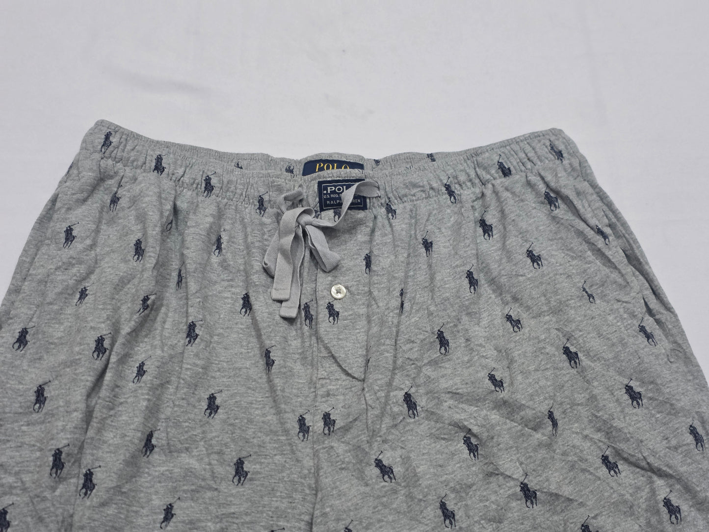 Bermuda Para Dormir Ralph Lauren Grande L Gris Ponys