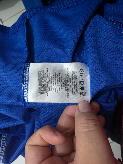 Playera Manga Larga Columbia Golf Grande L Azul