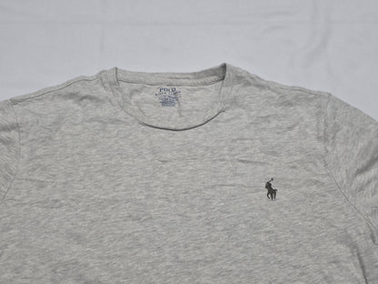 Playera Ralph Lauren Grande L Beige Pony Cafe