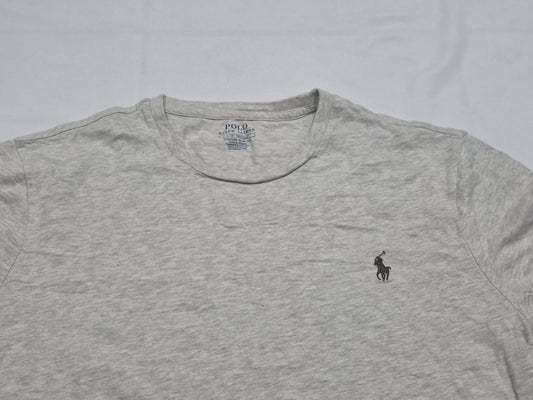 Playera Ralph Lauren Grande L Beige Pony Cafe