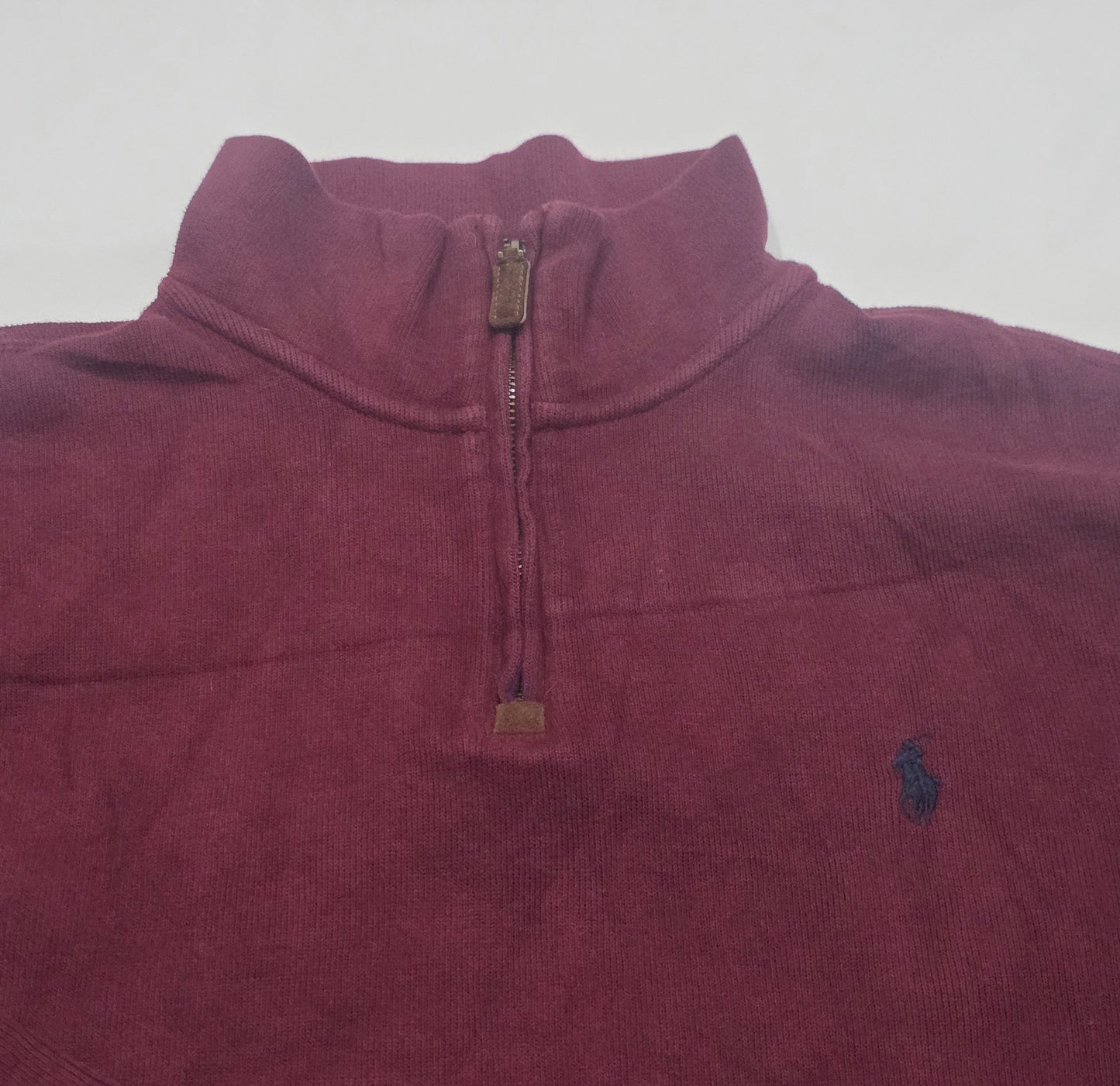 Sueter Ralph Lauren Grande L Vino Pony Azul