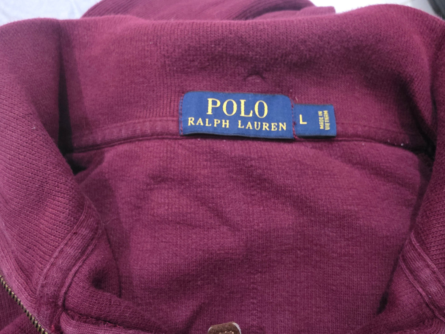 Sueter Ralph Lauren Grande L Vino Pony Azul