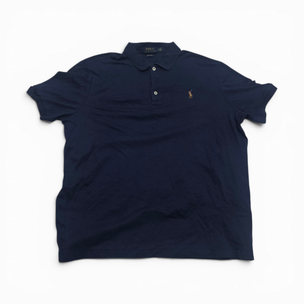 Playera Polo Ralph Lauren Grande L Azul Pony Colores