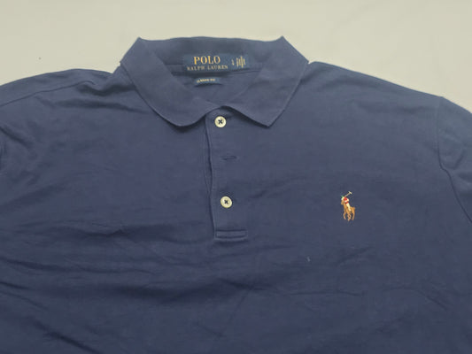 Playera Polo Ralph Lauren Grande L Azul Pony Colores