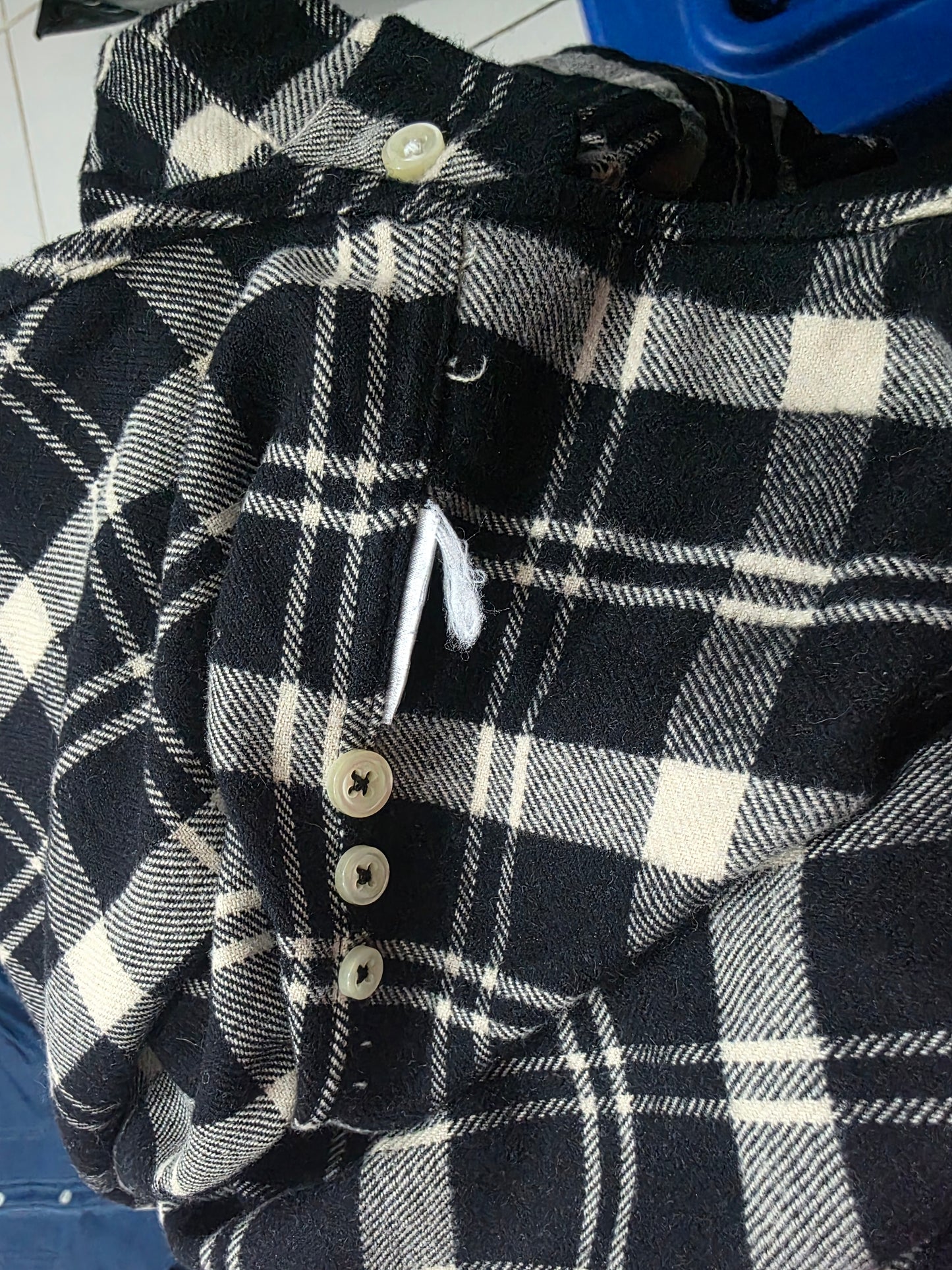 Camisa Franela Ralph Lauren Grande L Cuadro Negro