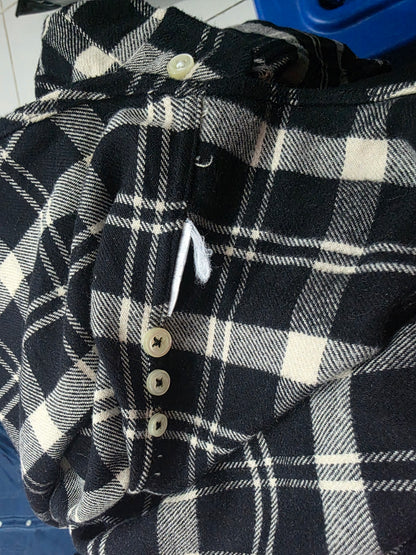 Camisa Franela Ralph Lauren Grande L Cuadro Negro