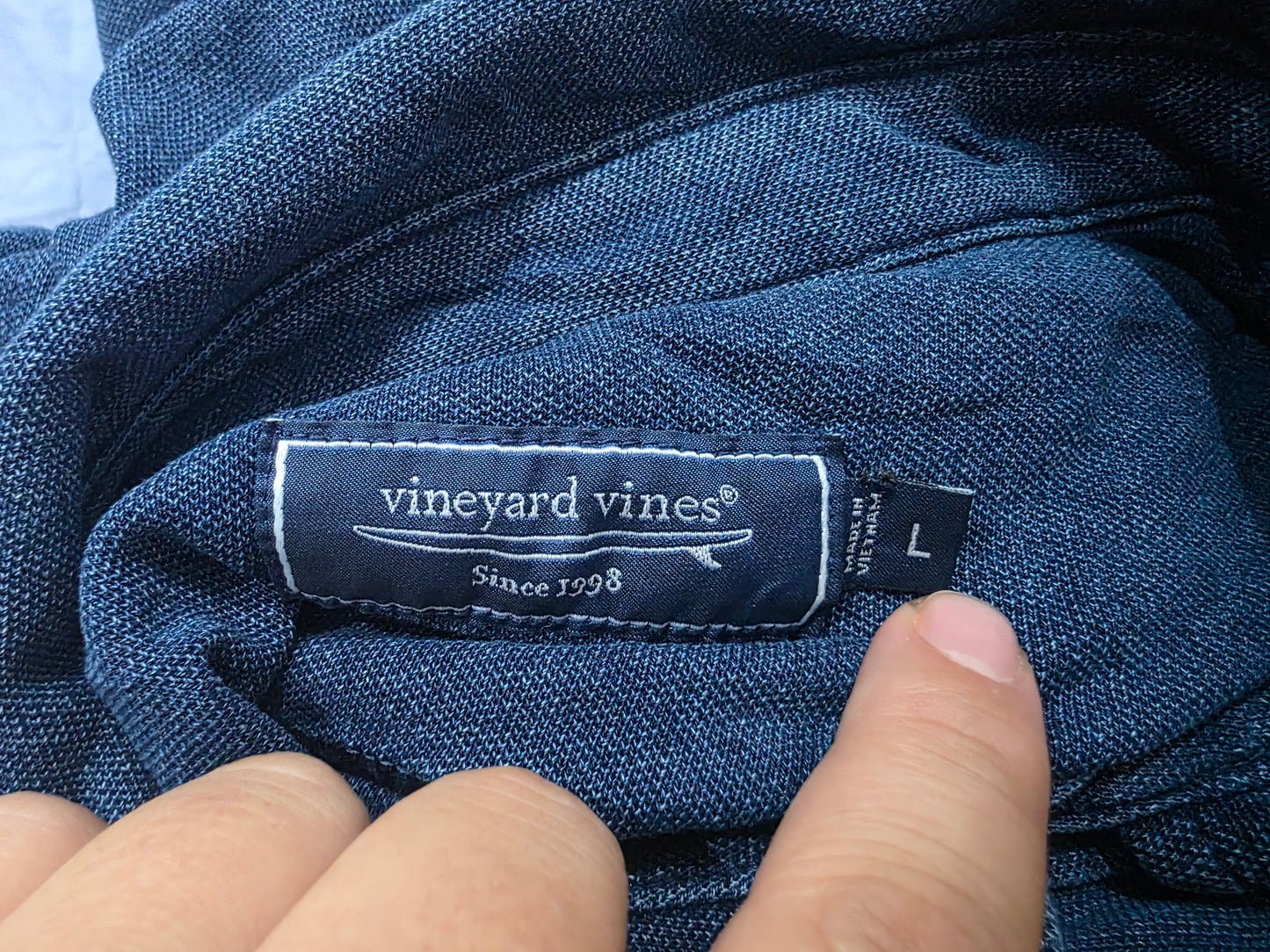 Camisa Vineyard Vines Grande L Azul Marino