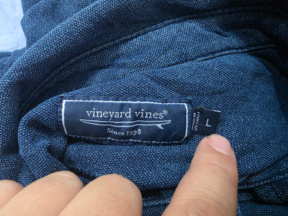 Camisa Vineyard Vines Grande L Azul Marino