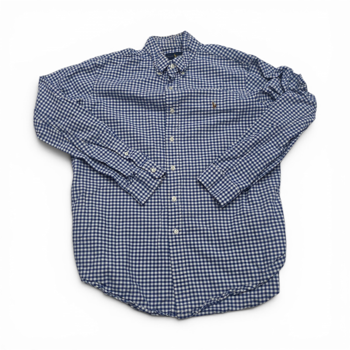 Camisa Ralph Lauren Grande L Azul Cuadros
