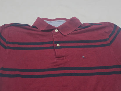 Playera Polo Tommy Hilfiger Grande L Vino Lineas