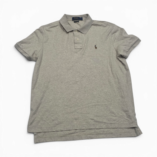 Playera Polo Ralph Lauren Grande L Cafe Claro Pony Colores