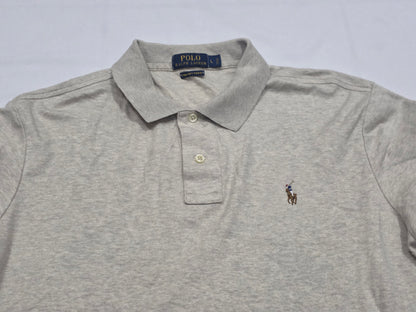 Playera Polo Ralph Lauren Grande L Cafe Claro Pony Colores