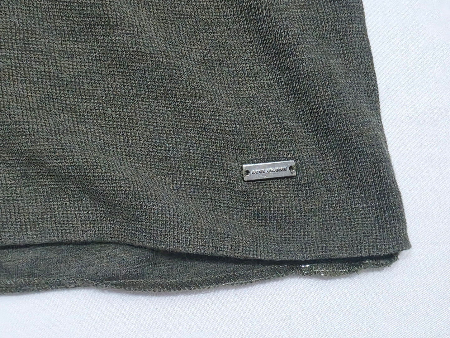 Playera Manga Larga Hugo Boss Grande L Verde