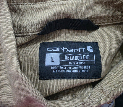 Camisa Relaxed Fit Carhartt Grande L Cafe