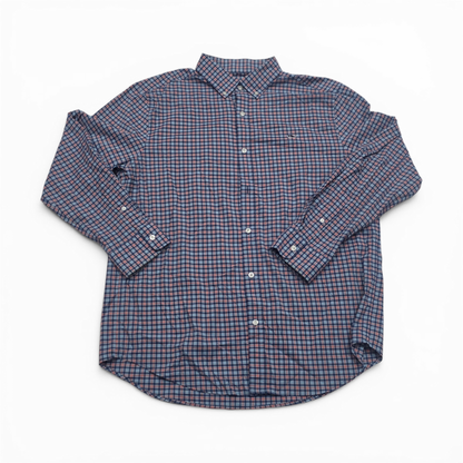 Camisa Vineyard Vines Grandecuadro Azul Claro,marino Ycora