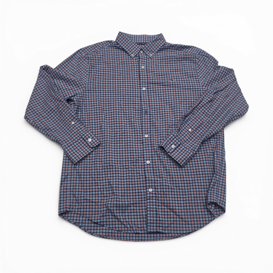 Camisa Vineyard Vines Grandecuadro Azul Claro,marino Ycora