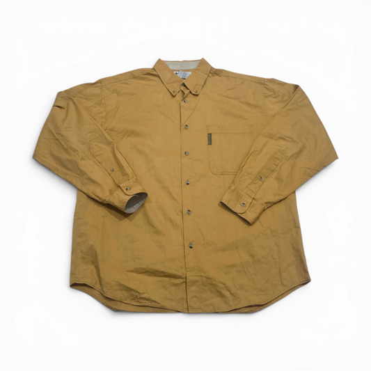 Camisa Columbia Grande L Mostaza
