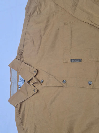 Camisa Columbia Grande L Mostaza