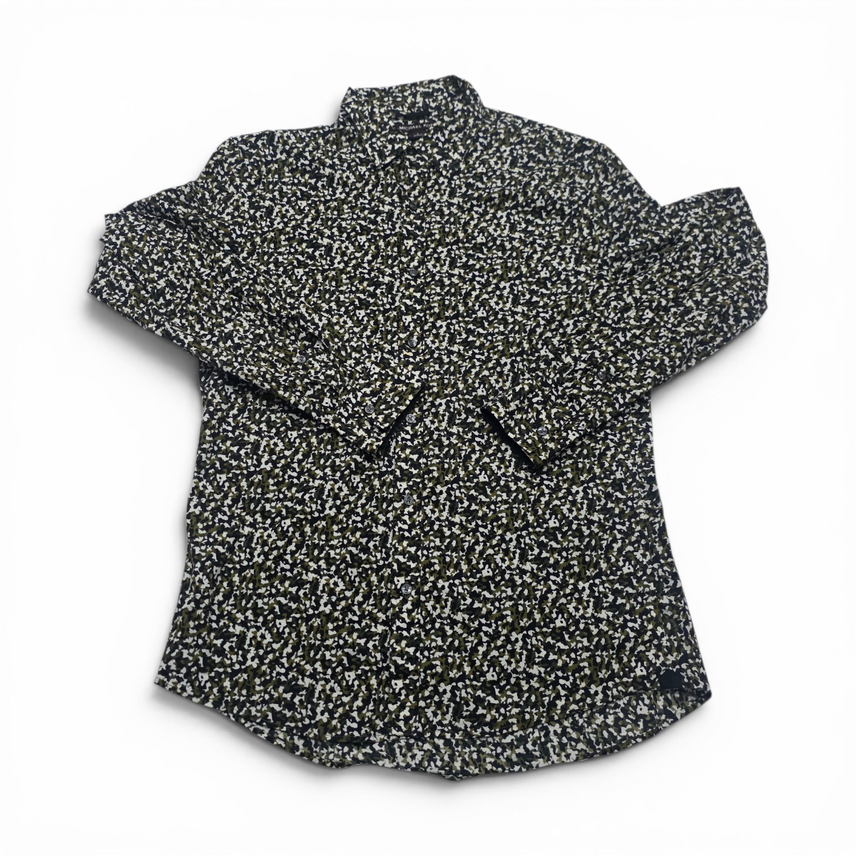 Camisa Michael Kors Grande L Verde Figuras