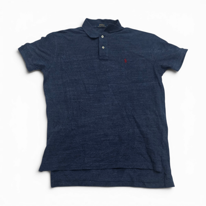 Playera Poo Ralph Lauren Grande L Azul Pony Rojo