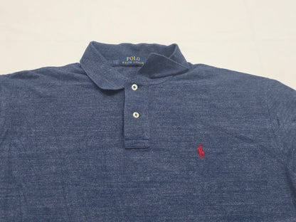 Playera Poo Ralph Lauren Grande L Azul Pony Rojo