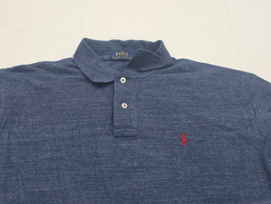 Playera Polo Ralph Lauren Grande L Azul Pony Rojo