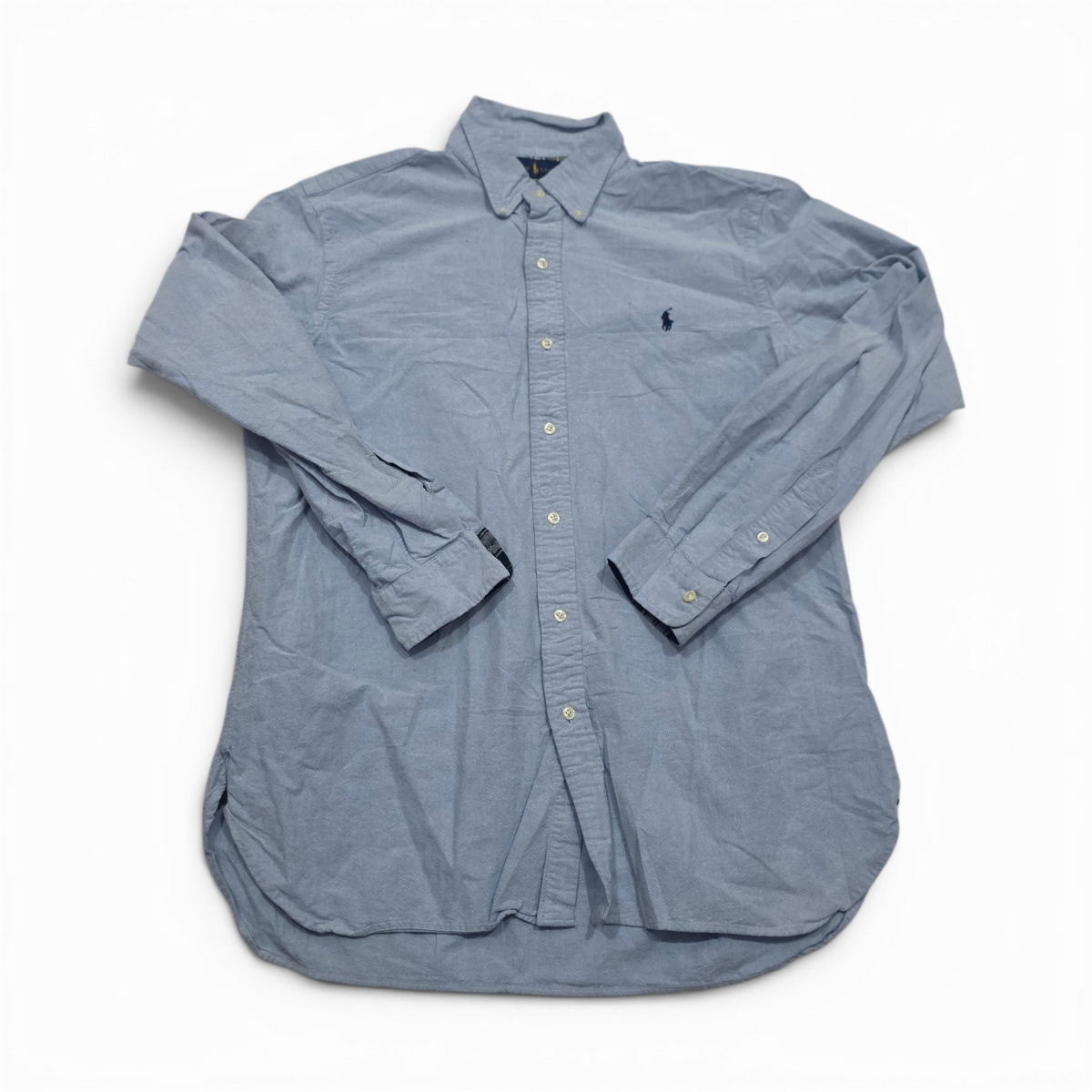 Camisa Classicfit Ralph Lauren Grandel Azul Claro Pony Azul