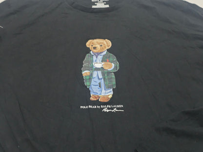 Playera Manga Larga Ralph Lauren Grande L Negro Polo Bear