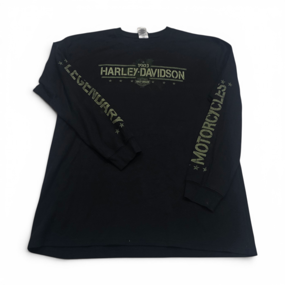 Playera Harley Davidson Xgrande Xl Negro Florida