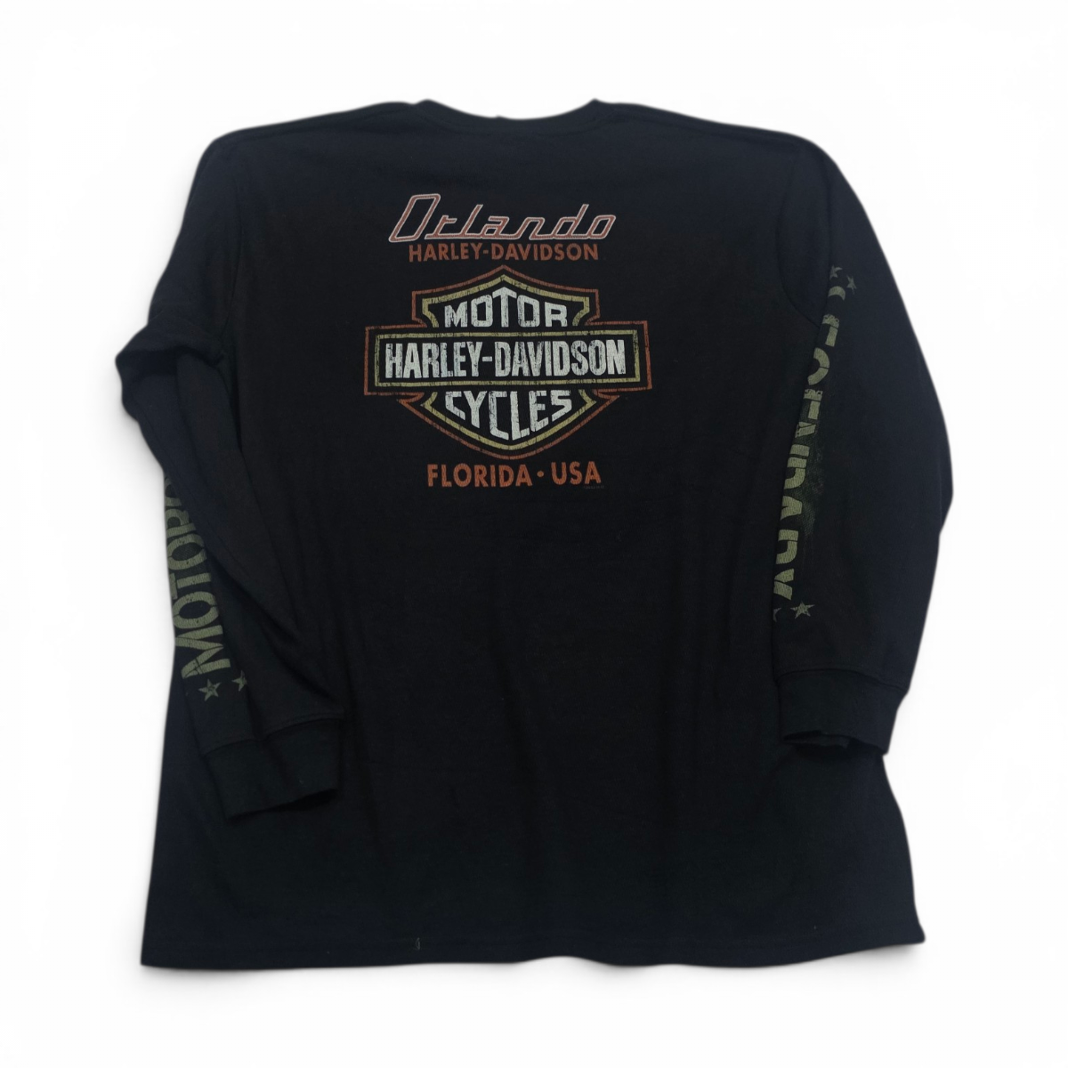 Playera Harley Davidson Xgrande Xl Negro Florida