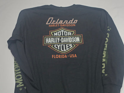 Playera Harley Davidson Xgrande Xl Negro Florida