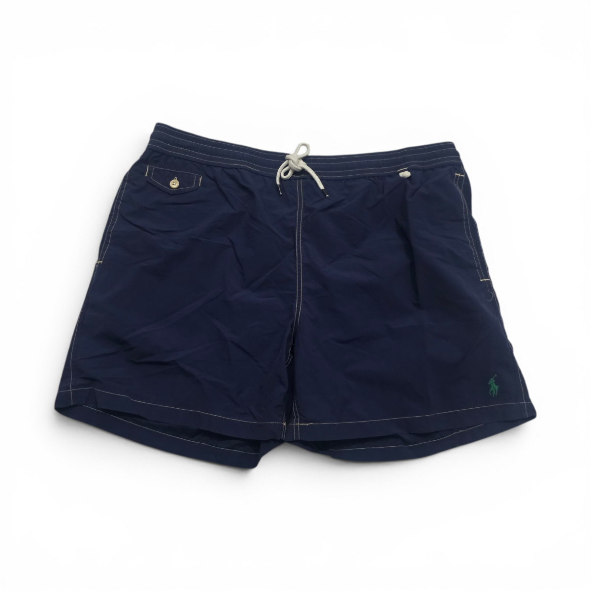 Bermuda Banador Ralph Aluren Xgrande Xl Azul Pony Verde
