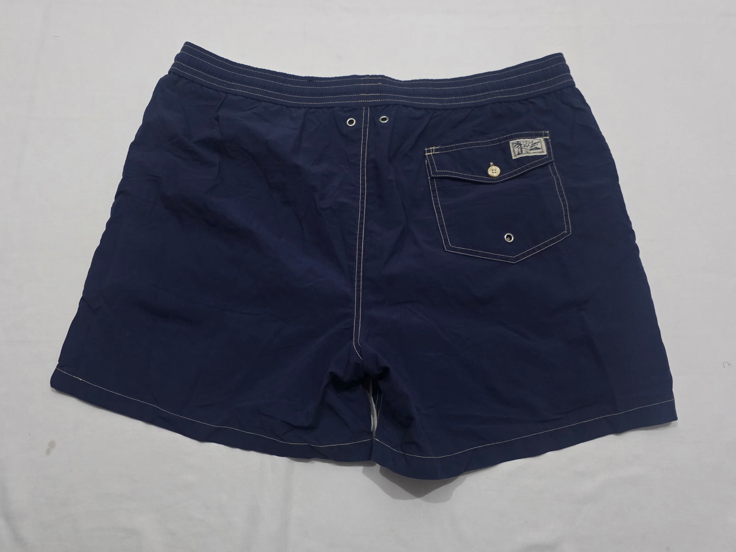 Bermuda Banador Ralph Aluren Xgrande Xl Azul Pony Verde
