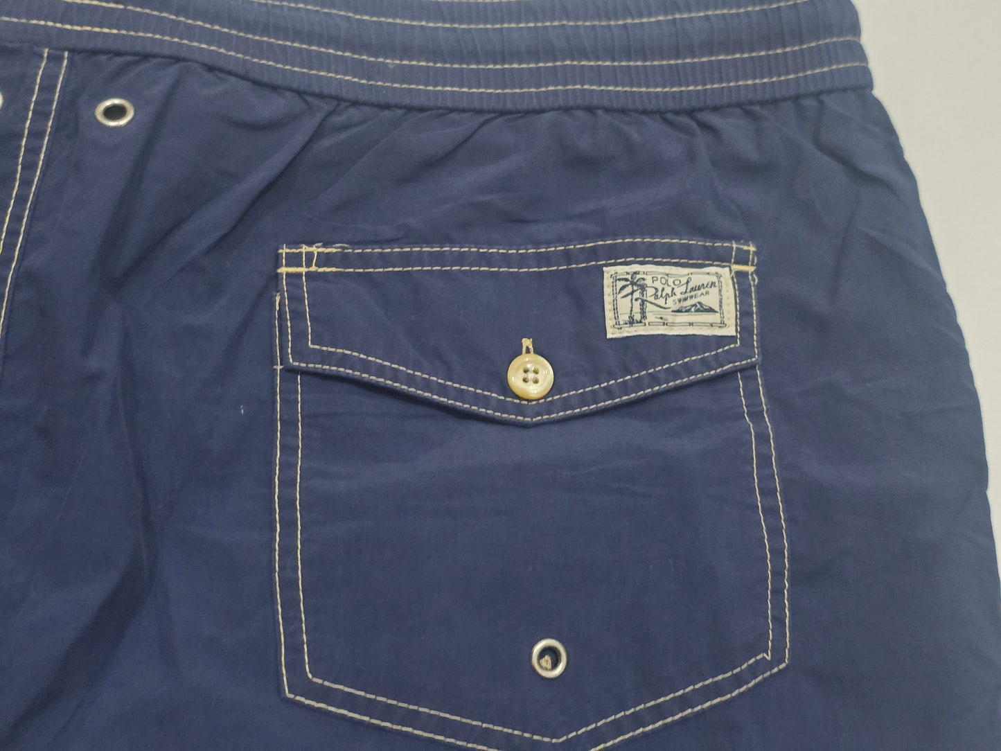 Bermuda Banador Ralph Aluren Xgrande Xl Azul Pony Verde