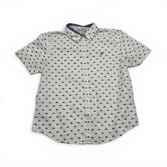 Camisa Manga Corta Penguin Xgrande Xl Blanca Carro