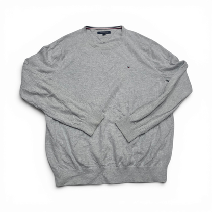 Sueter Cuello Redondo Delgado Tommy Hilfiger Xgrandexl Gris