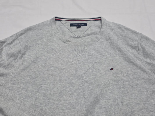 Sueter Cuello Redondo Delgado Tommy Hilfiger Xgrandexl Gris