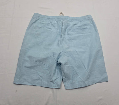 Bermuda Banana Republic Xgrande Xl Azul Claro Cordon