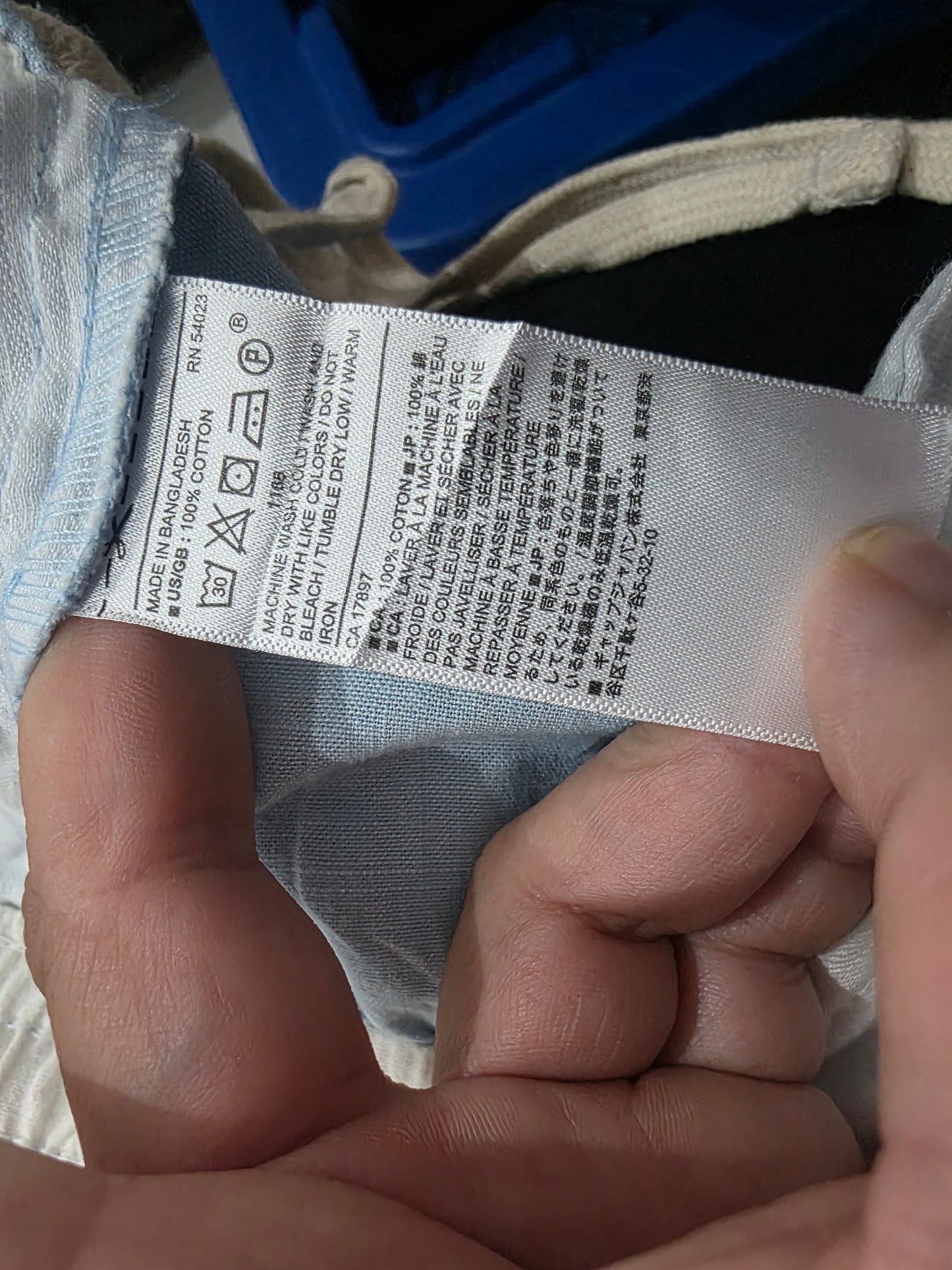 Bermuda Banana Republic Xgrande Xl Azul Claro Cordon