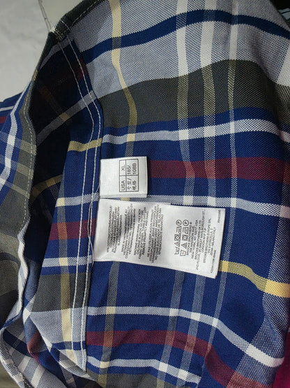 Camisa Brooks Brothers Xgrande Xl Cuadro Azul Verde