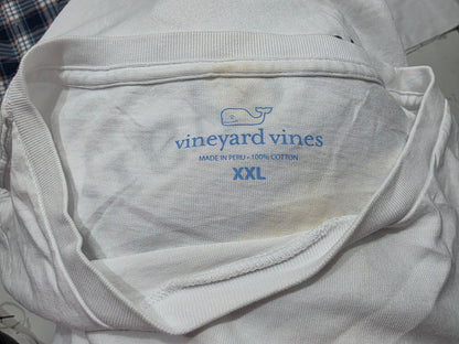 Playera Manga Larga Vineyard Vines Xxl Blanca