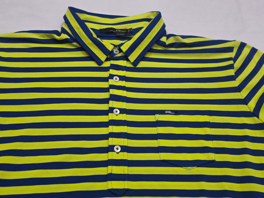 Playera Polo Ralph Laurenx 2xl Amarillo Y Azul