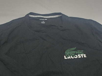 Playera Manga Larga Lacoste Xxl Negro