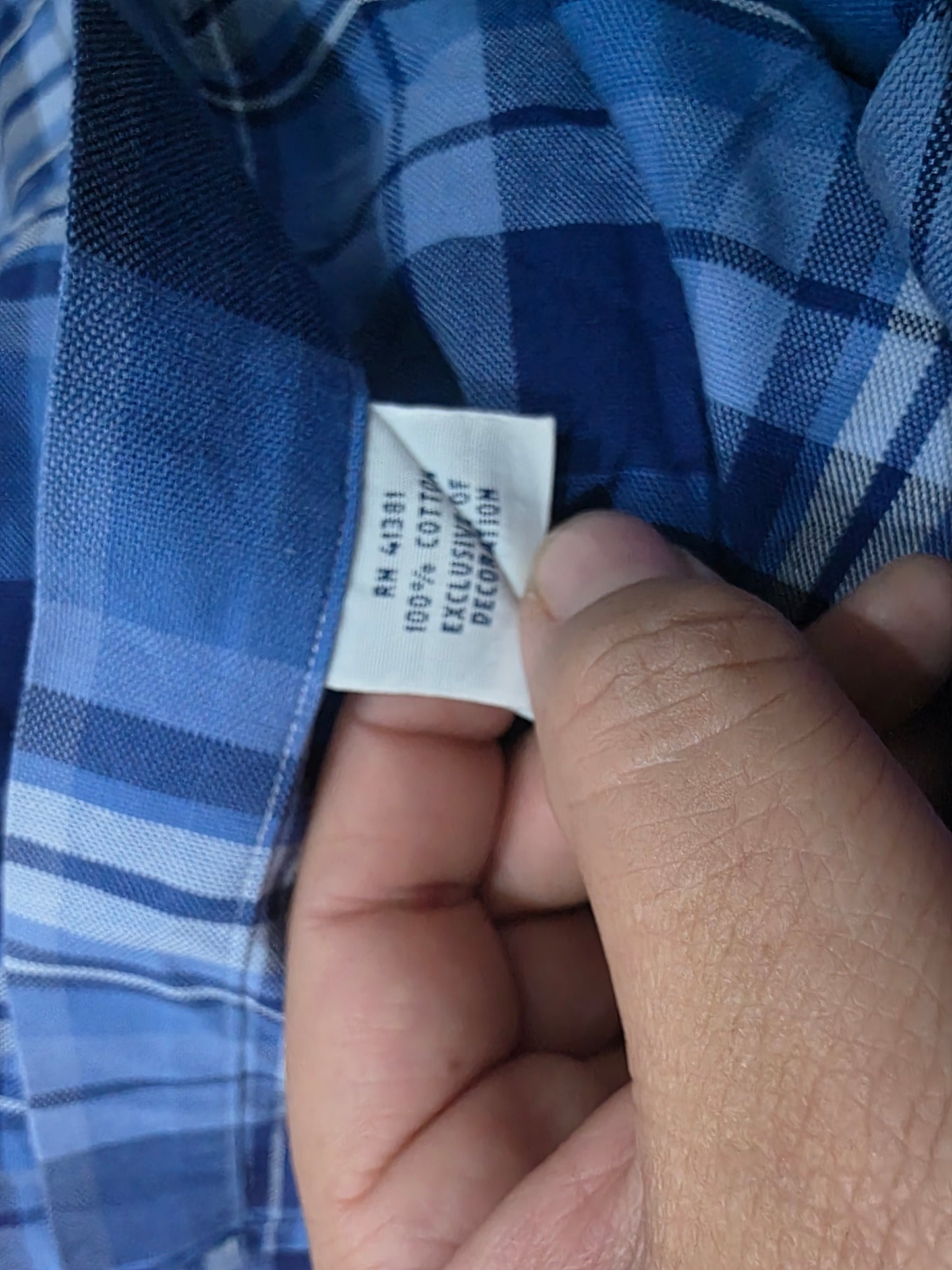 Camisa Ralph Lauren Xxl Cuadro Azul Pony Colores