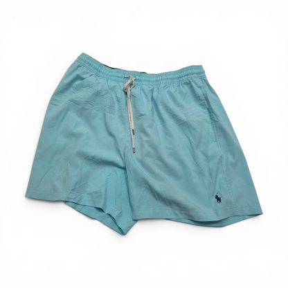 Bermuda Ralph Lauren Xxl Azul Claro Pony Azul Banador Cordon
