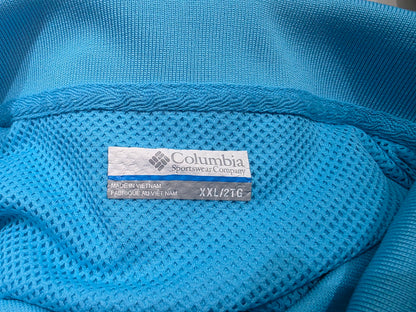 Playera Polo Columbia Xxl Azul Claro