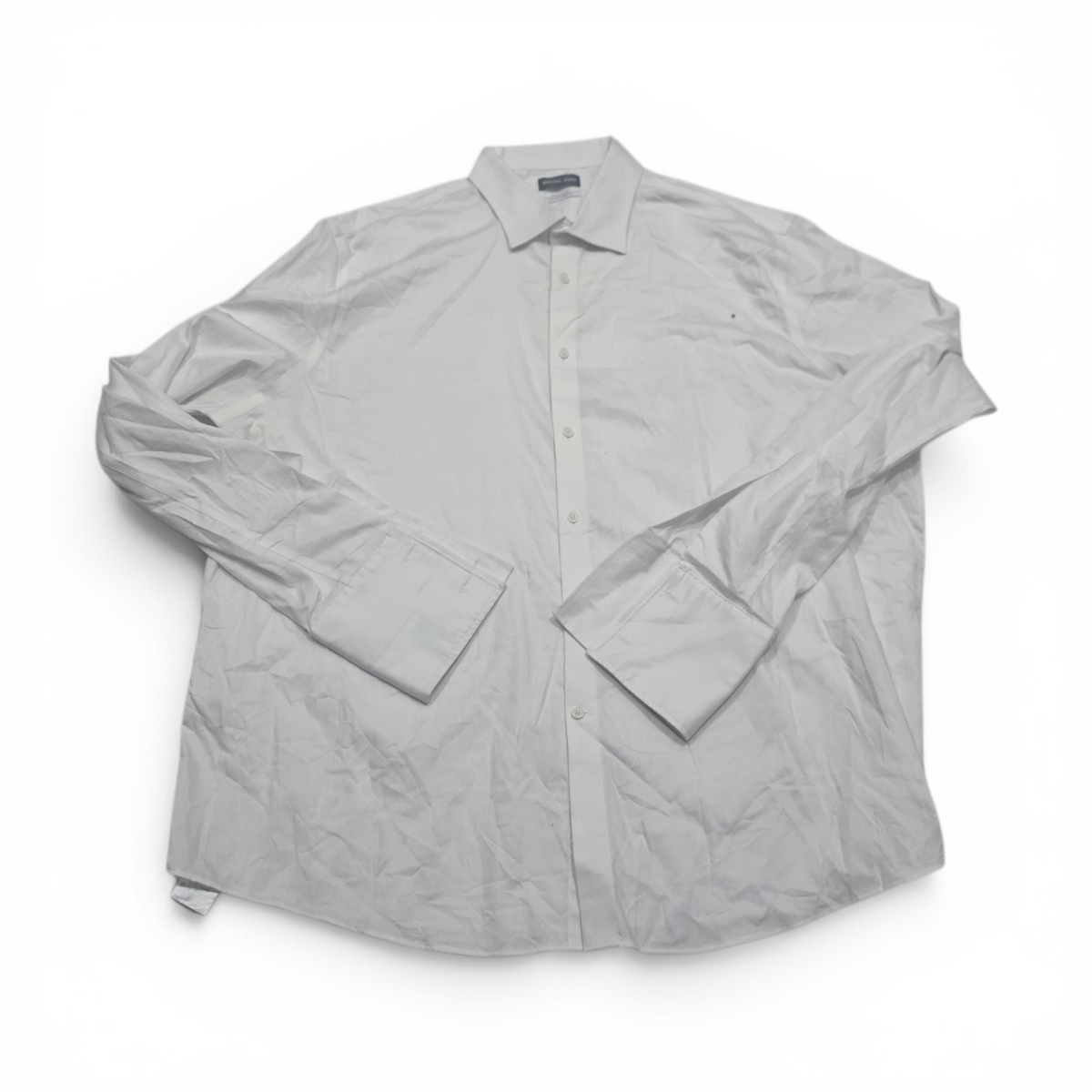 Camisa Regular Fit Michael Kors 2xl Blanca