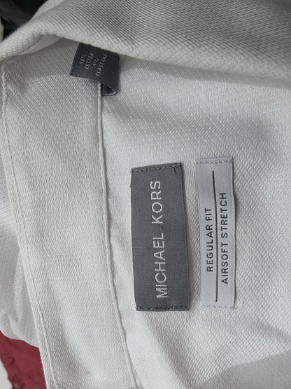 Camisa Regular Fit Michael Kors 2xl Blanca