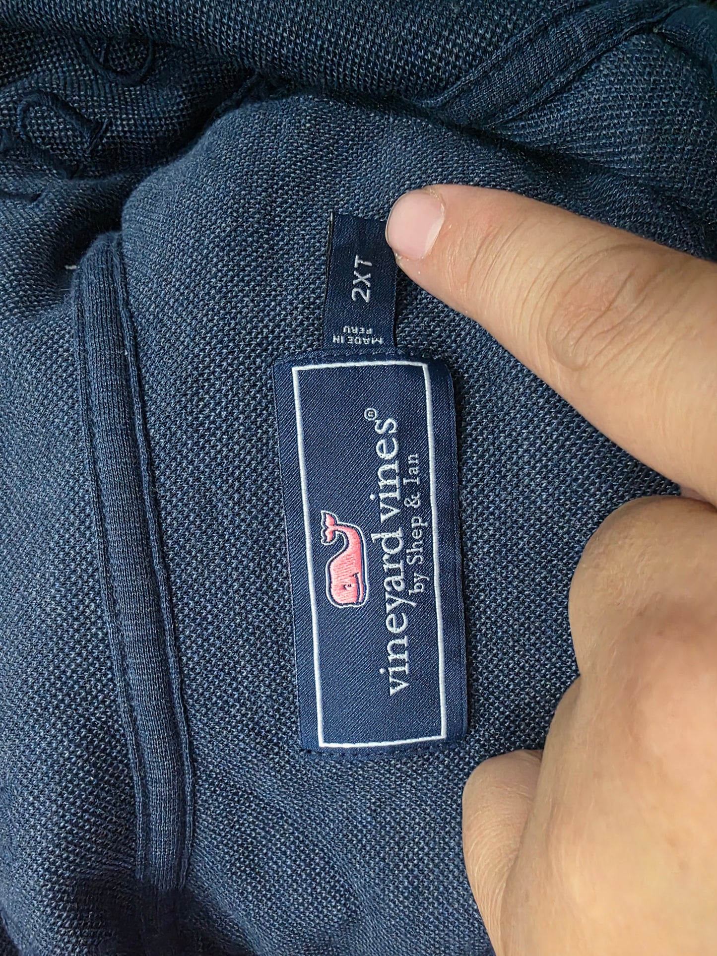Sudadera Vineyard Vines 2xt Azul Bandera