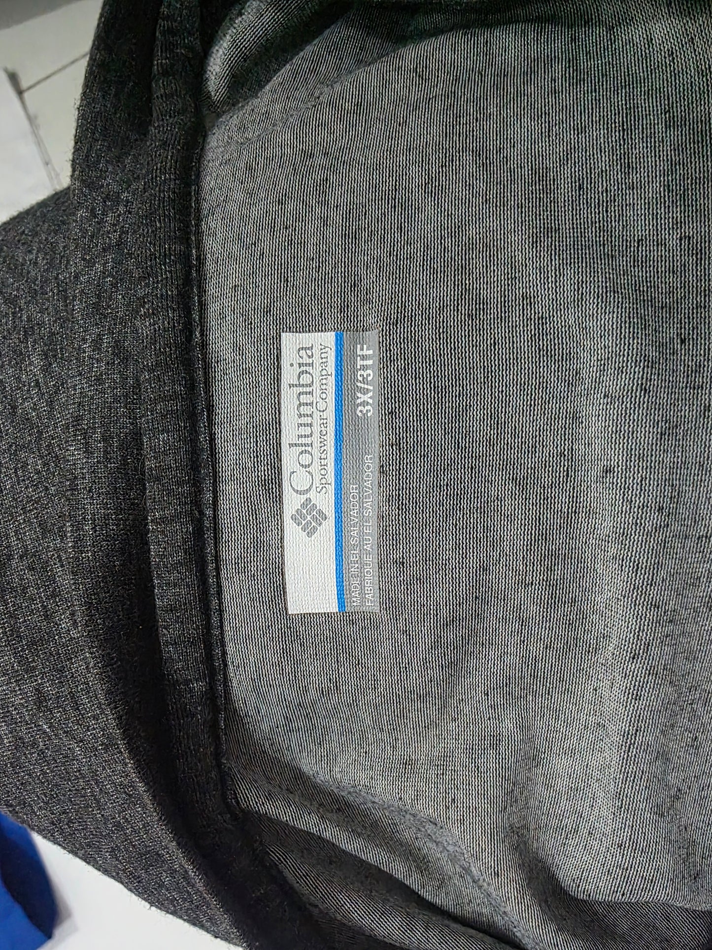 Playera Manga Larga Columbia 3x Gris Oscuro